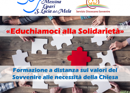 Diocesi di Messina, formazione “Educhiamoci alla Solidarietà 2022”