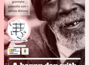 3 agosto, CRIVOP Italia ODV organizza “Una felice giornata passata con i senza fissa dimora”