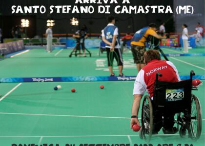 Domenica 24 Settembre 2023, la boccia Paralimpica a Santo Stefano di Camastra