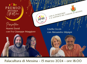Al Palacultura, venerdì 15 marzo ore 18:00 . Premio “Messina Città del Dono”
