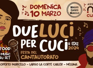 10 marzo, “Due luci per Cuci”, la festa del cantautorato organizzata dall’Associazione Nino Cucinotta