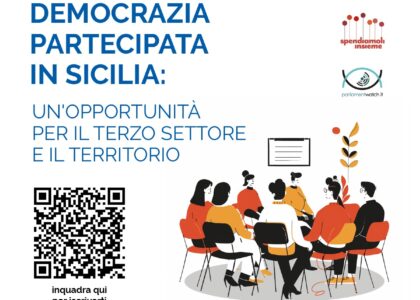 5 aprile, Progetti di Democrazia Partecipata: un’opportunità per il Terzo Settore ed il Territorio