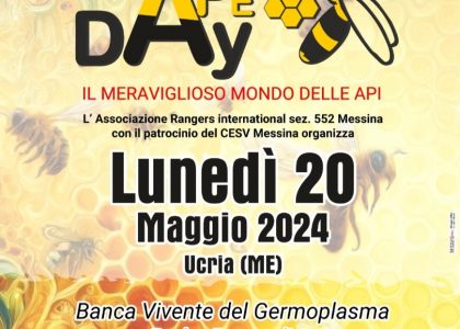 Giornata mondiale delle api, lunedì 20 maggio a Ucria visite e degustazioni