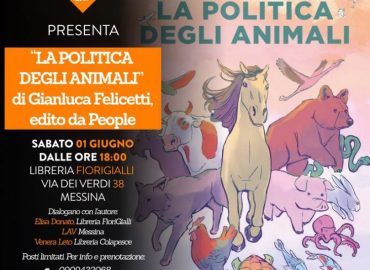 “La Politica degli animali”: il I giugno a Messina il presidente LAV Felicetti