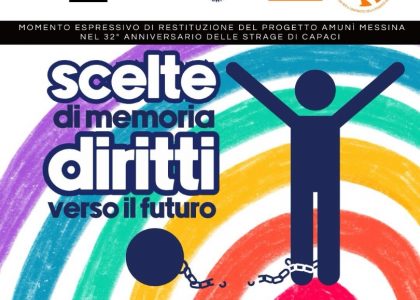 “Amunì” di Libera e Anymore: appuntamento il 23 maggio a Messina