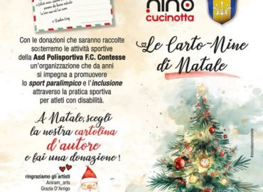 Carto-Nine di Natale: l’Associazione Nino Cucinotta per lo sport inclusivo