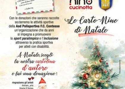 Carto-Nine di Natale: l’Associazione Nino Cucinotta per lo sport inclusivo