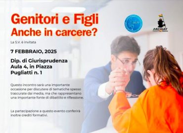 “Genitori e figli: anche in carcere?”: conferenza il 7 febbraio a Messina