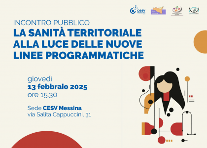 Sanità territoriale e PNRR: incontro pubblico il 13 febbraio a Messina