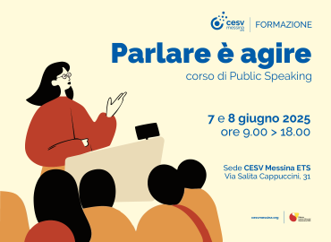 “Parlare è agire”: corso di Public Speaking del CESV (7 e 8 giugno)