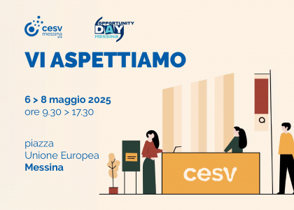 CESV Messina e Ri-generazioni Civiche all’Opportunity Day dal 6 all’8 maggio