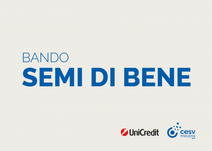 “Semi di Bene”: 40 mila euro da UniCredit-CESV per progetti di ETS