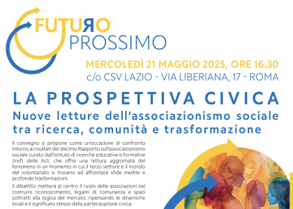 La prospettiva civica. Nuove letture dell’associazionismo sociale