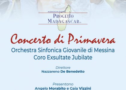Sabato 24 maggio Concerto di Primavera per costruire pozzi in Madagascar