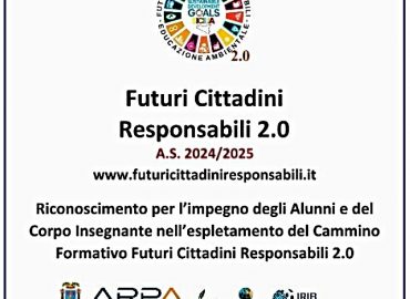Futuri Cittadini Responsabili: nel 2024-2025 premiate scuole del Messinese
