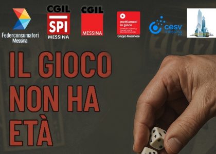 “Il gioco non ha età”, a Messina martedì 17 l’evento contro il gioco d’azzardo