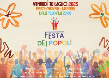 “aMEimporta” si conclude domani a Messina con la Festa dei Popoli