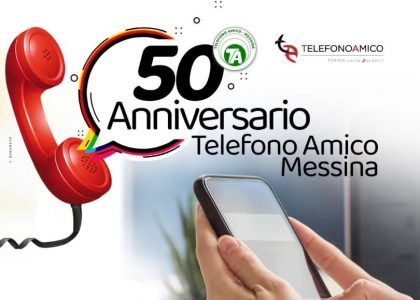 Telefono Amico Messina compie 50 anni: il 14 luglio mostra e convegno