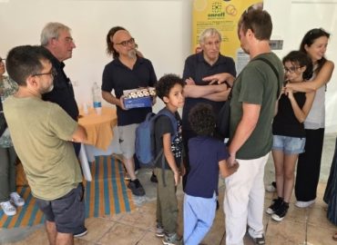 Don Ciotti in visita al bene confiscato a Messina assegnato a Hic et Nunc