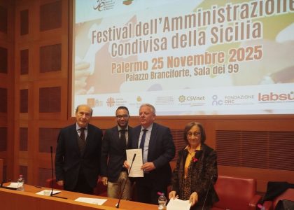 Amministrazione condivisa: firmato protocollo tra Anci Sicilia e i tre CSV