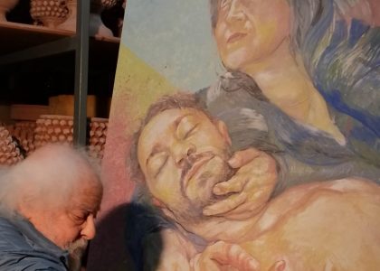 “Pietà” di Silvio Benedetto in mostra permanente ad Acquedolci da domenica