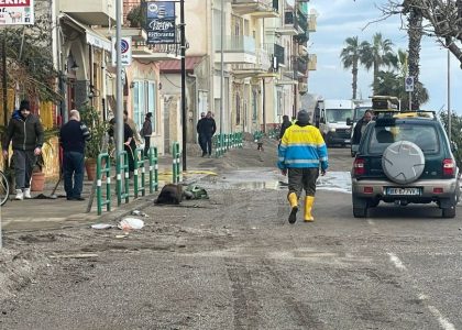“Noi volontari messi a dura prova dal ciclone Harry”