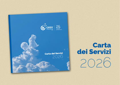 Online la nuova Carta dei Servizi del CESV. Ecco opportunità e contatti
