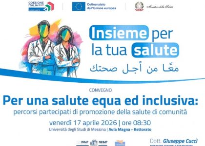 Per una salute equa e inclusiva: anche il CESV al convegno ASP Messina