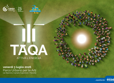 Tāqa, il 3 luglio si attiva l’energia al Parco Urbano delle Arti di Messina