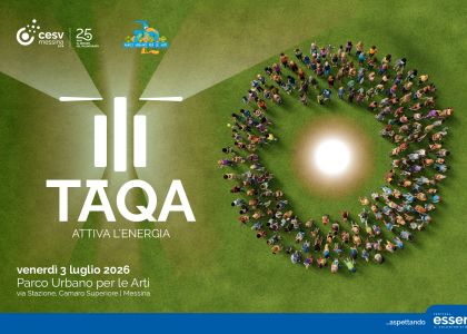 Tāqa, il 3 luglio si attiva l’energia al Parco Urbano delle Arti di Messina