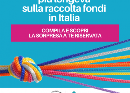Dall’IID la XXIV indagine sull’andamento delle Raccolte Fondi (scadenza: 20 luglio)