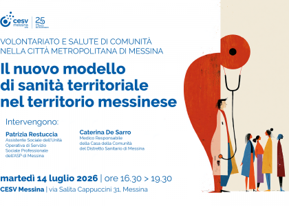 Volontariato e Salute di Comunità: al via il nuovo percorso formativo del CESV Messina