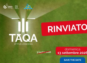 Incerte condizioni meteorologiche: “Tāqa – Attiva l’energia” rinviata al 13 settembre