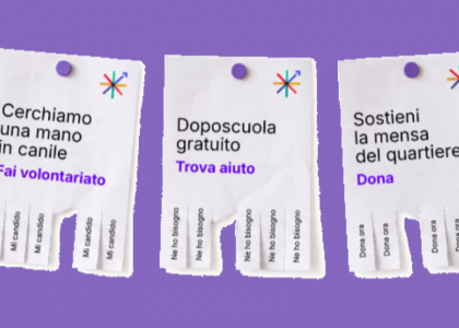 Italia non profit, la piattaforma per chi cerca aiuto, chi lo offre e chi desidera contribuire
